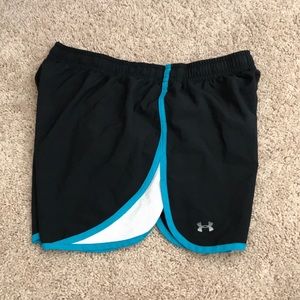 Under Armour Semifitted Running Shorts Black